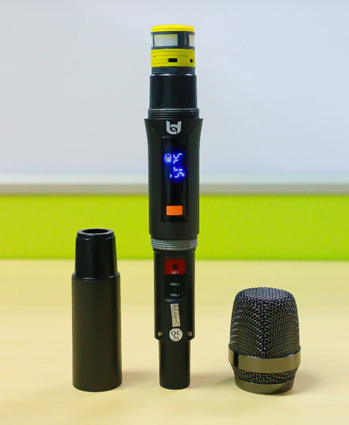 Micro Không Dây Đa Năng BEST SOUND U-WR20 màu xám đen ( Loại 2 Mic ) - Ảnh 8