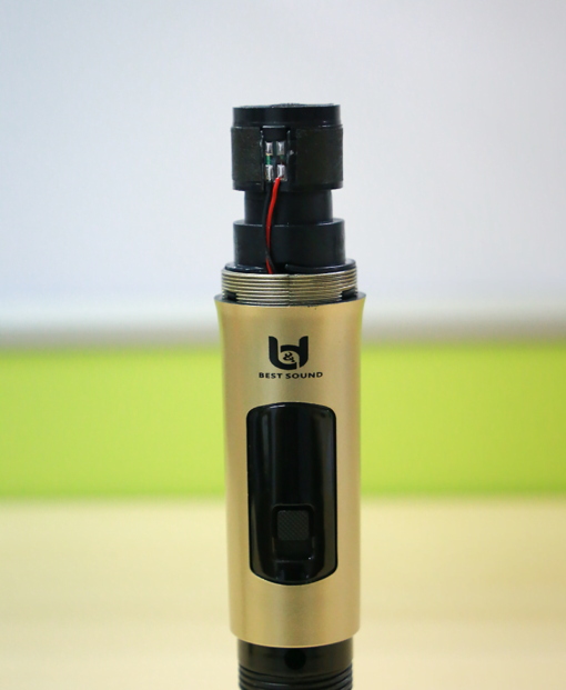 Micro Không Dây Đa Năng BEST SOUND V-W003A màu vàng đen ( Loại 1 Mic ) - Ảnh 5