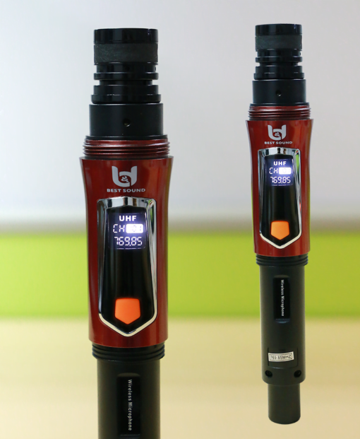 Micro Không Dây Đa Năng BEST SOUND V-W108A màu đỏ, xanh ( Loại 1 Mic ) - Ảnh 5