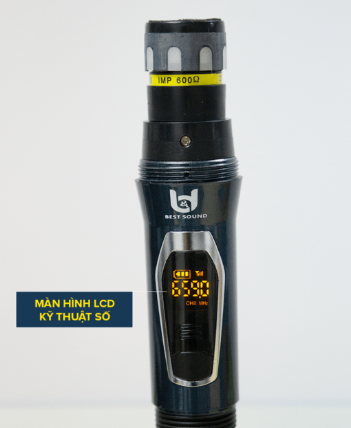 Micro Không Dây Đa Năng BEST SOUND U-WR09A màu đen ( Loại 1 Mic ) - Ảnh 7