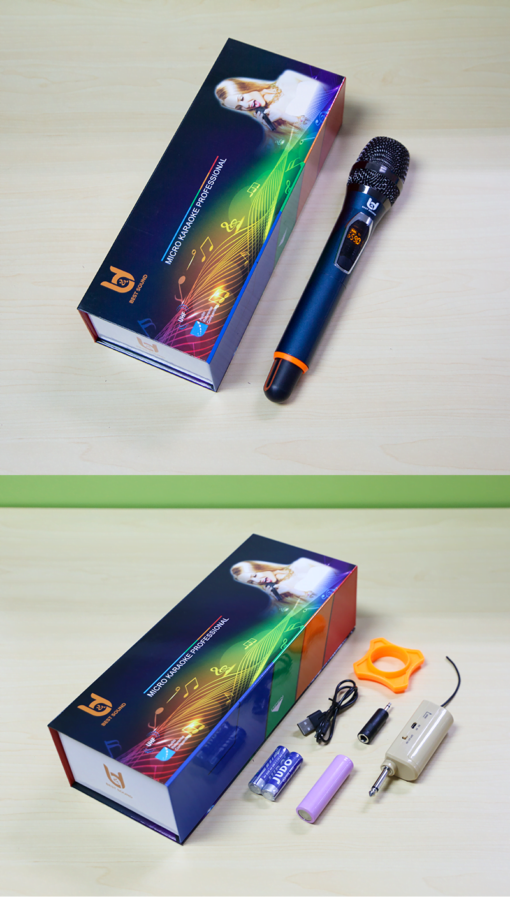 Micro Không Dây Đa Năng BEST SOUND U-WR09A màu đen ( Loại 1 Mic ) - Ảnh 5