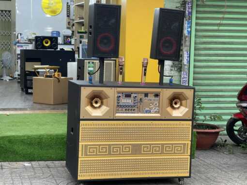 Loa Kéo 4 Tấc Đôi ( Bass 40 Đôi ) Công Suât Lớn - Mẫu Mới Nhất 2023 DP-A1 - Ảnh 3