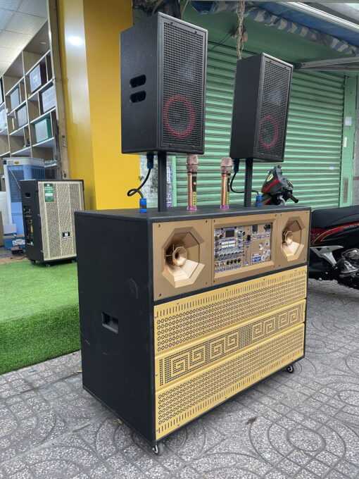 Loa Kéo 4 Tấc Đôi ( Bass 40 Đôi ) Công Suât Lớn - Mẫu Mới Nhất 2023 DP-A1 - Ảnh 5