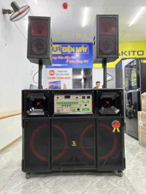 Loa Kéo 4 Tấc Đôi ( Bass 40 Đôi ) Công Suât Lớn - Mẫu Mới Nhất 2023 DP-A1