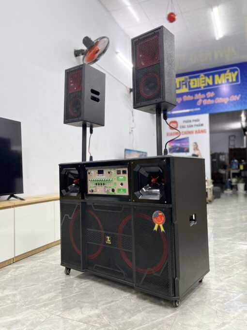 Loa Kéo 4 Tấc Đôi ( Bass 40 Đôi ) Công Suât Lớn - Mẫu Mới Nhất 2023 DP-A1 - Ảnh 2
