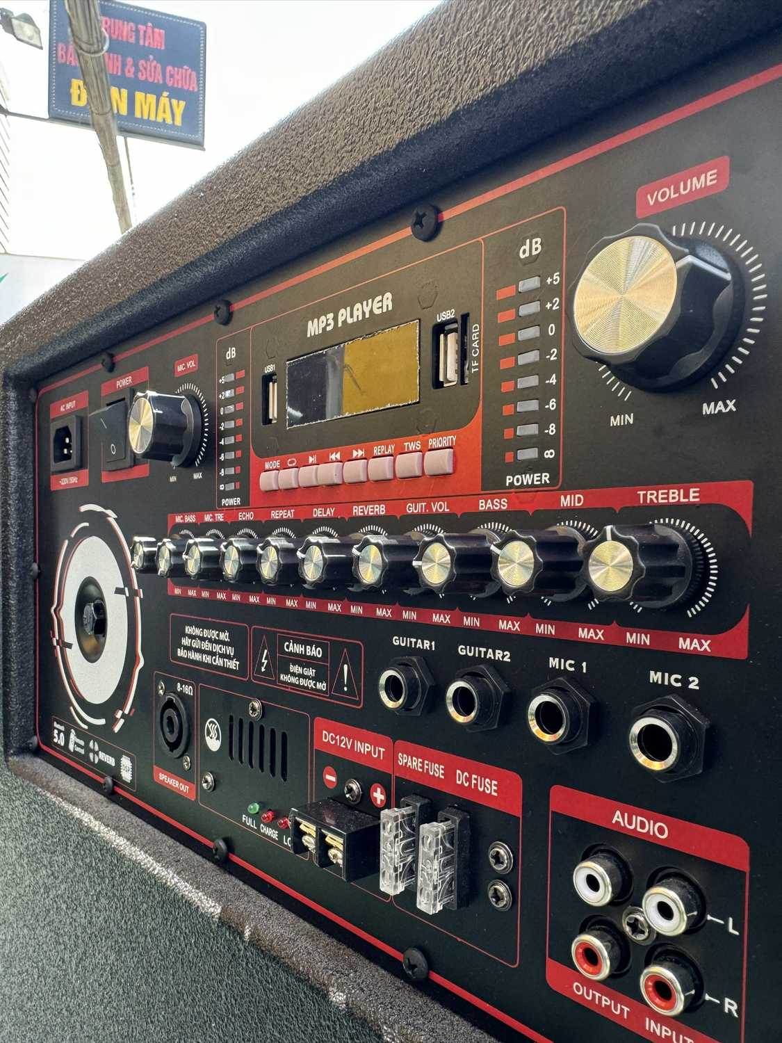 loa kéo bass 40 3 đường tiếng