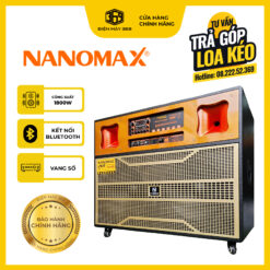 Loa Kéo Karaoke 4 Tấc Đôi Nanomax Pro-905 Công Suất Lớn 1800W