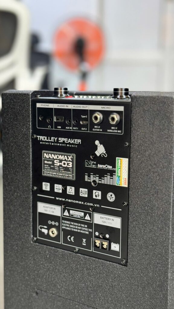 Loa Xách Tay Công Suất Lớn Nanomax S03