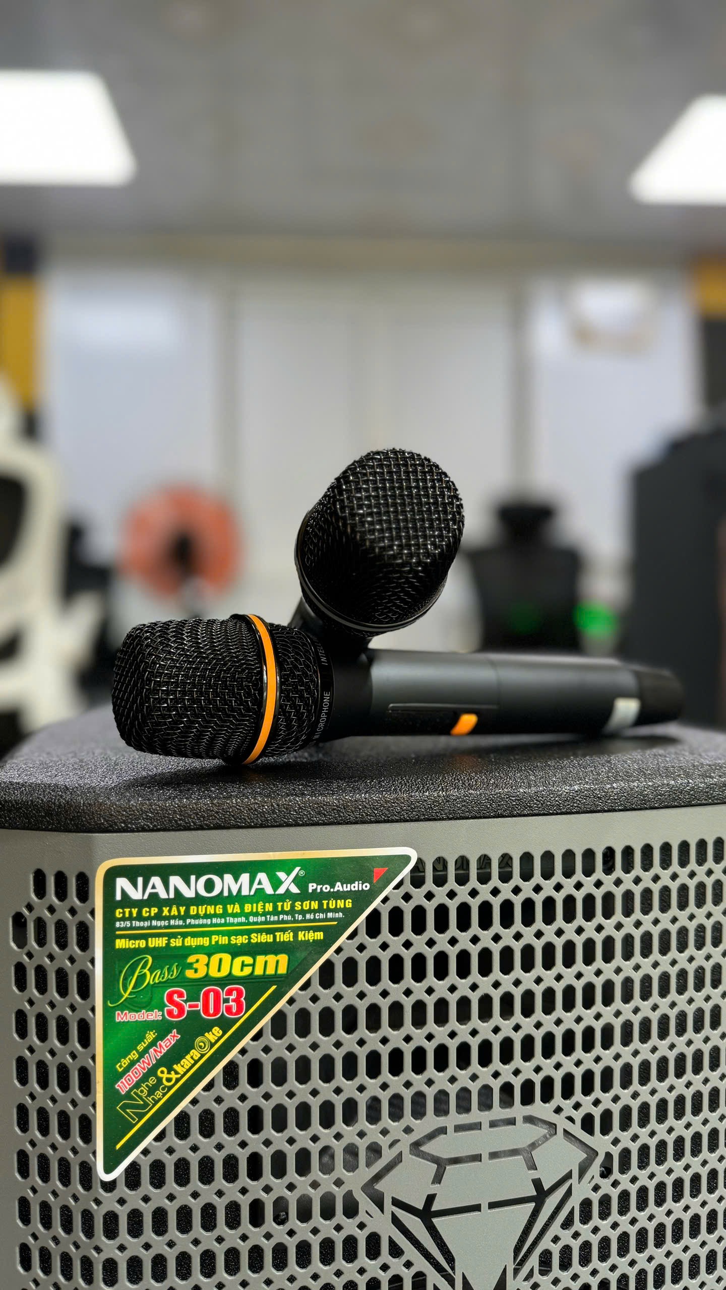 Loa Xách Tay Công Suất Lớn Nanomax S03