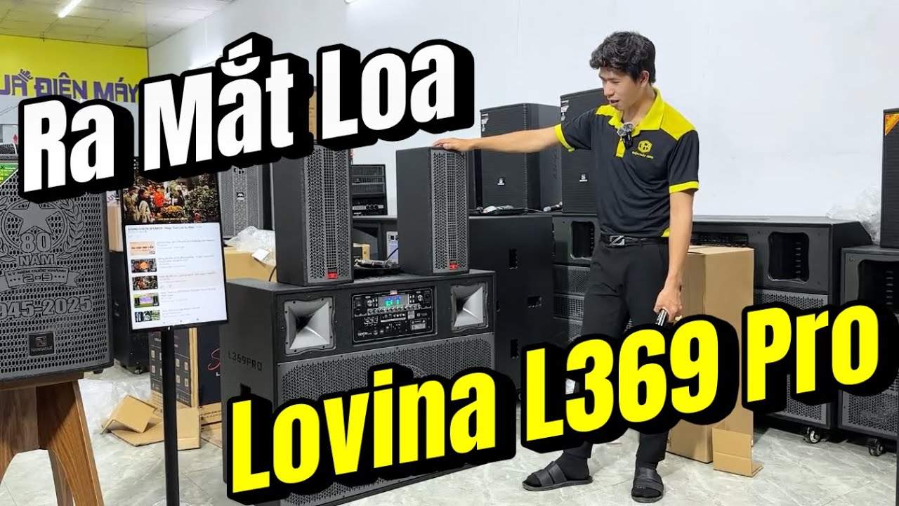 Ra Mắt Loa Kéo 5 Tấc Đôi Lovina L369 Pro - Siêu Phẩm Mới Nhất Của Lovina