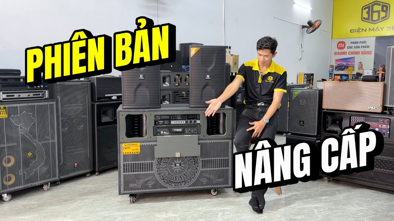 Có Gì Đặc Biệt Về Loa Kéo Điện Nanomax Pro 909i Phiên Bản Nâng Cấp?