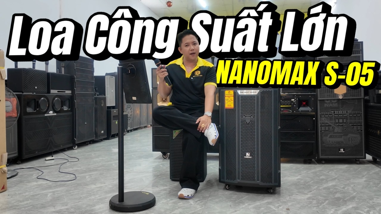 Loa Kéo Bass 50 chính hãng Nanomax