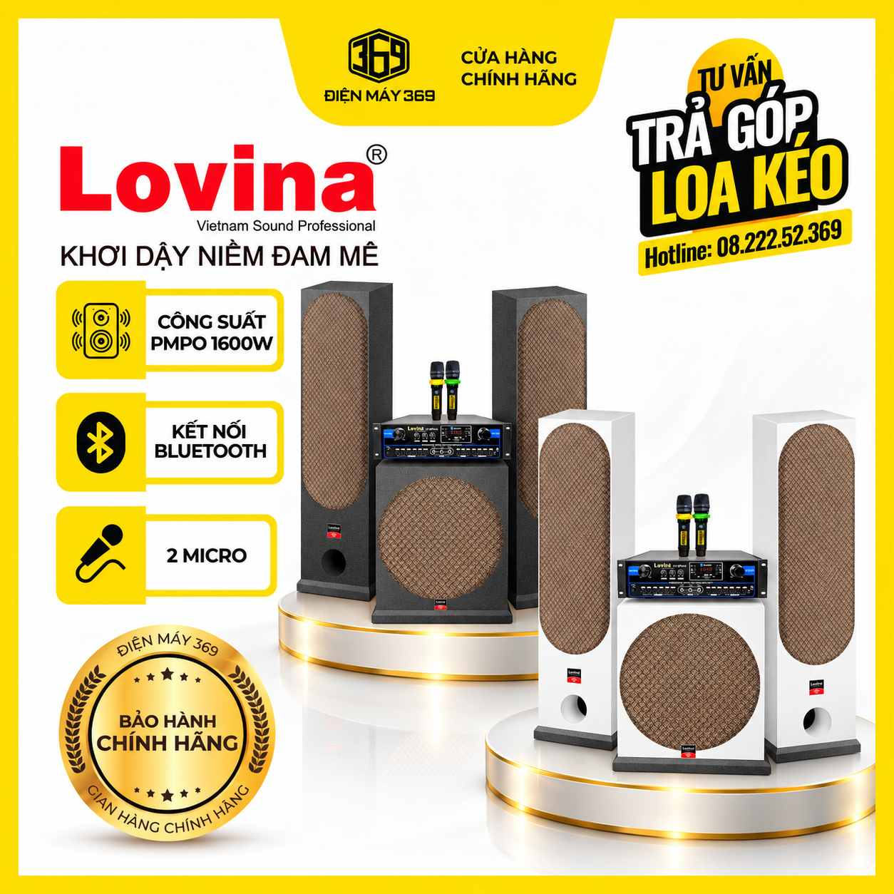 Dàn Karaoke Gia Đình Lovina GD16