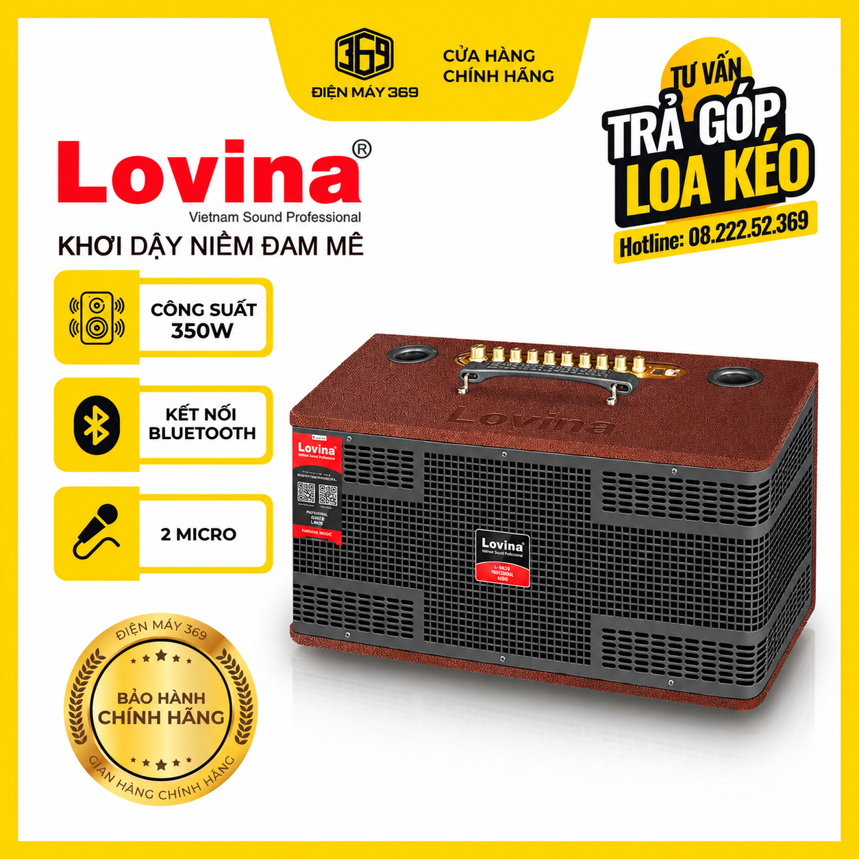 Loa Xách Tay Chính Hãng LOVINA L-8620